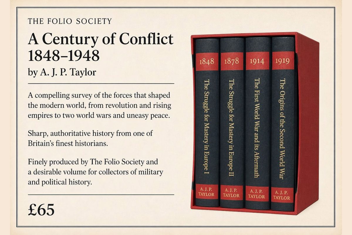 Century of Conflict — advert card
