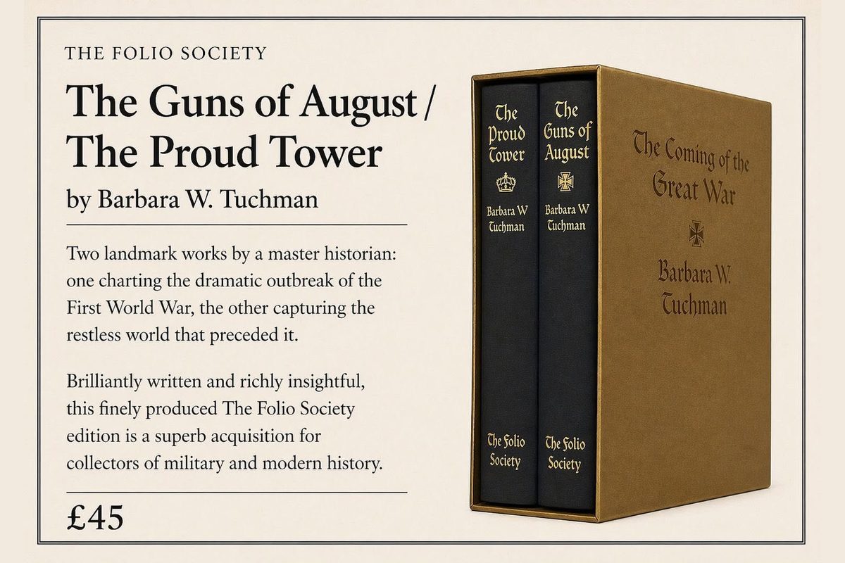 The Guns of August — advert card