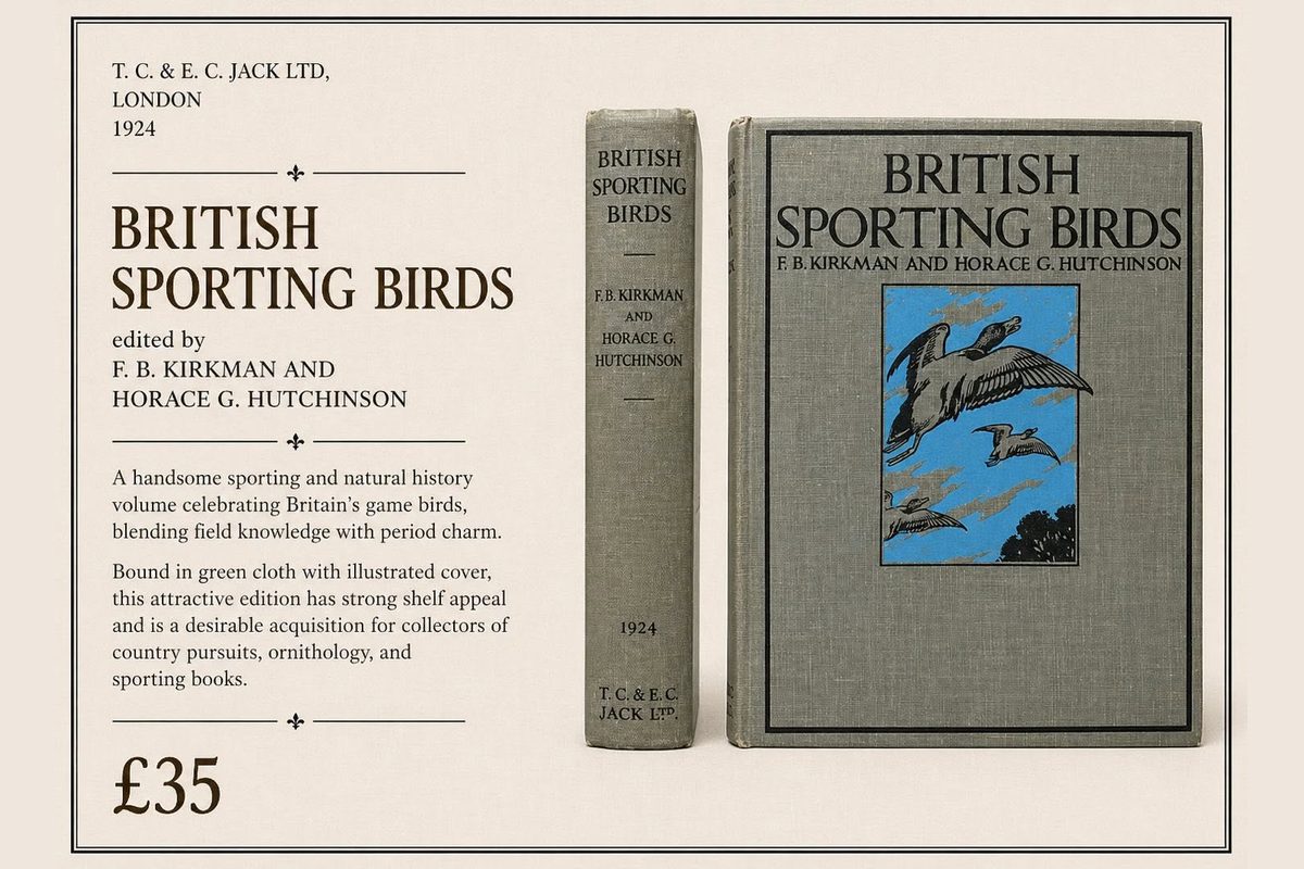 Sporting Birds — advert card