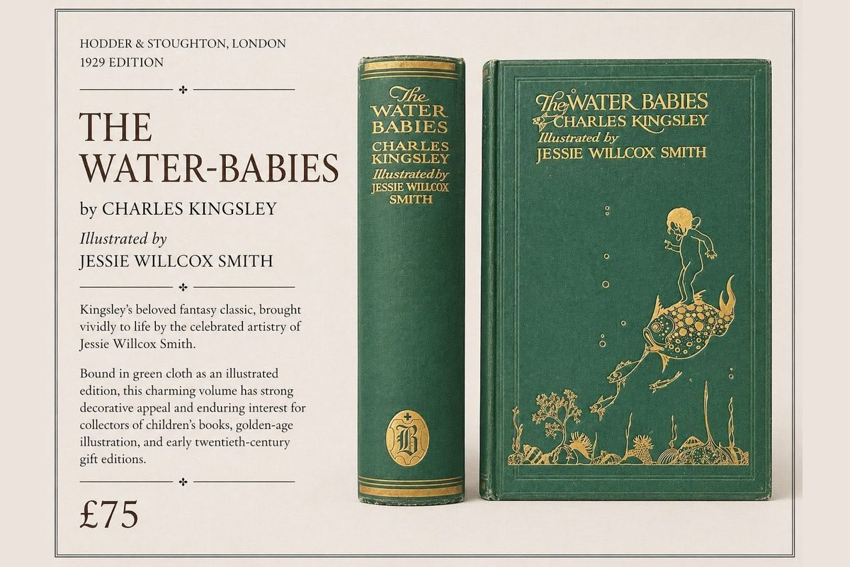 The Water Babies — advert card